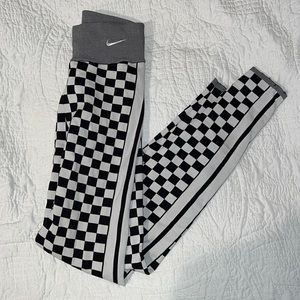 Nike icon clash seamless checkered leggings